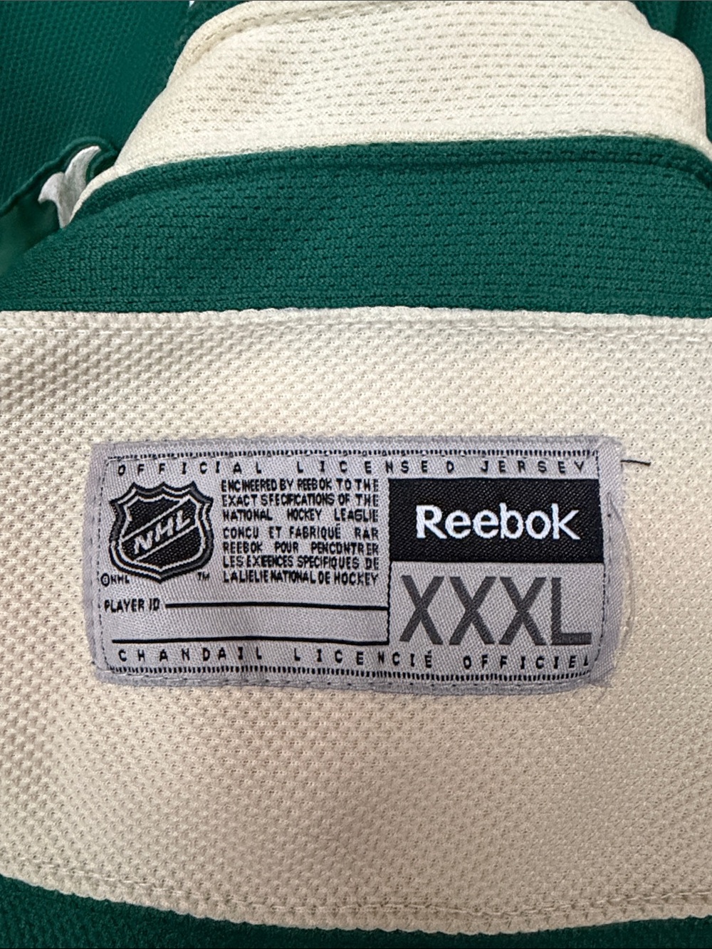 Reebok Niederreiter #22 Minnesota Wild Reebok Premier jersey XXXL Green Cream - Picture 6 of 8